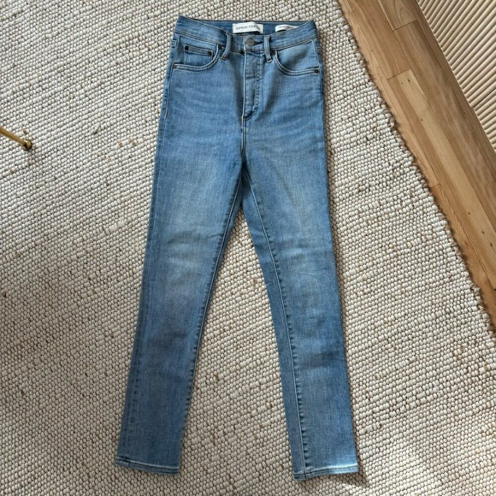 DENIM FORUM The Lola High Rise Skinny Jeans- Size 24W, 26L (NWOT)
